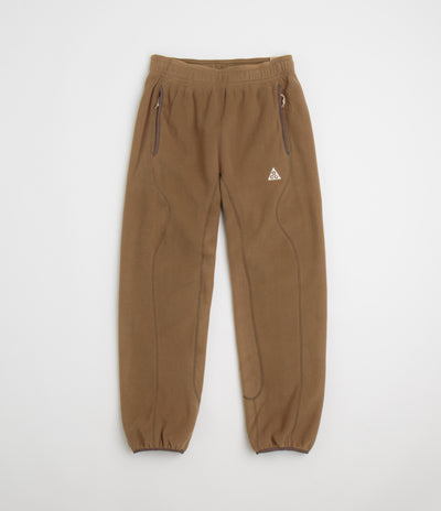 Nike ACG Wolf Tree Pants in Mosswood Brown and Summit White