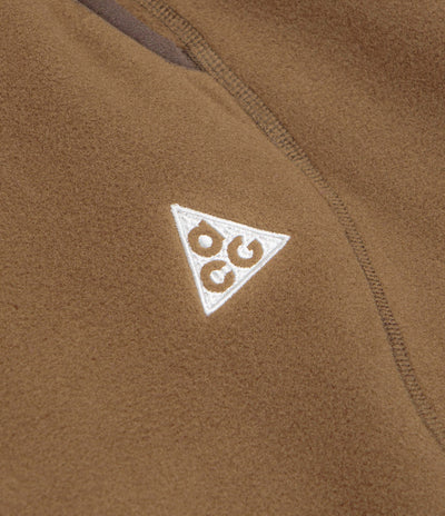 Nike ACG Wolf Tree Pants in Mosswood Brown and Summit White