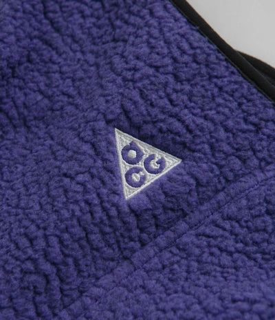 Nike ACG Womens Arctic Wolf Fleece Vest - Persian Violet / Black / Summit White