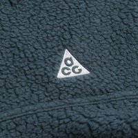 Nike ACG Womens Arctic Wolf Full-Zip Fleece in Deep Jungle and Purple Ink / Summit White thumbnail