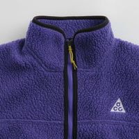 Nike ACG Womens Arctic Wolf Full-Zip Fleece - Persian Violet / Black / Summit White thumbnail