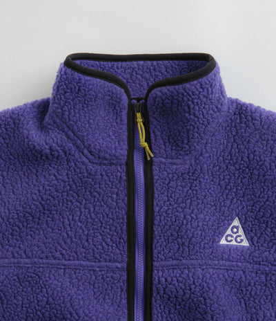 Nike ACG Womens Arctic Wolf Full-Zip Fleece - Persian Violet / Black / Summit White