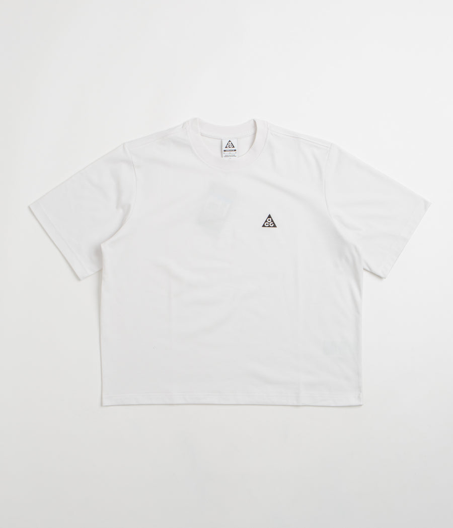 Nike ACG Womens NRG Logo T-Shirt - Summit White / Black