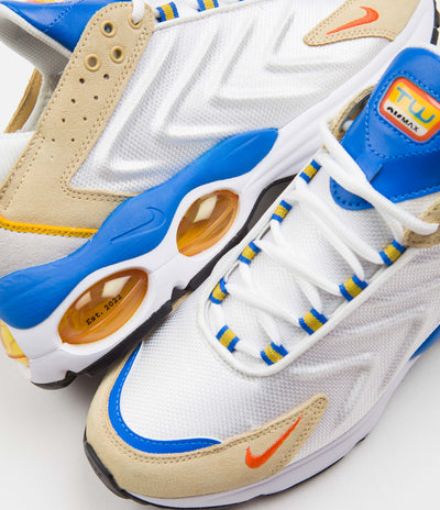 Nike Air Max TW SE Shoes in Summit White and Safety Orange and Sesame