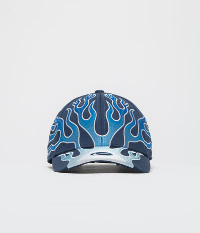 Nike Club Flame Cap in Midnight Navy