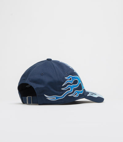 Nike Club Flame Cap in Midnight Navy