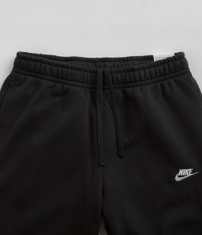 Nike Club Fleece Sweatpants - Black / Black / White