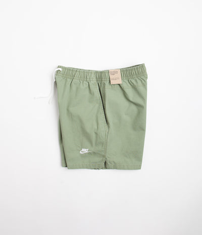 Nike Club Flow Shorts - Oil Green / White