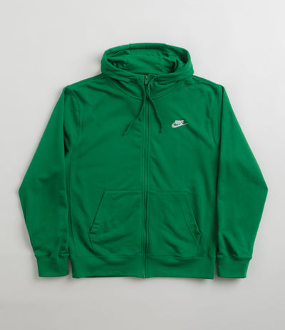 Nike Club Full-Zip Hoodie - Malachite / Malachite / White