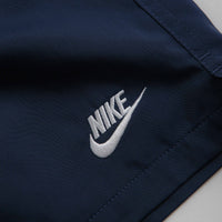 Nike Club Woven Flow Shorts - Midnight Navy / White thumbnail