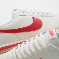 Nike Cortez Shoes in Sail and University Red and Gum Yellow thumbnail