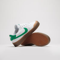 Nike Court Shot Shoes in White and Malachite and Gum Med Brown thumbnail