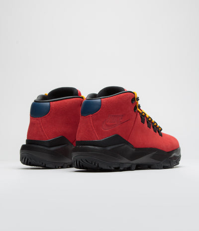 Nike Cygnal Shoes in University Red and Navy and Black