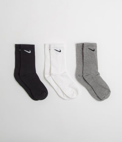 Nike Everyday Cushioned Training Crew Socks (3 Pair) in Multicolour