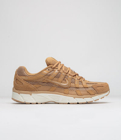 Nike P-6000 SE Shoes in Flax and Flax and Metallic Gold - Sail