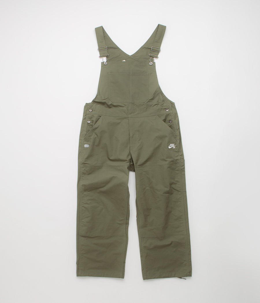 Nike SB Agnostic Overalls - Medium Olive / White