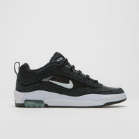 Nike SB Air Max Ishod Shoes in Black and White and Black - Black thumbnail