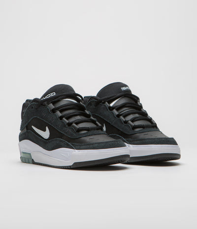 Nike SB Air Max Ishod Shoes in Black and White and Black - Black