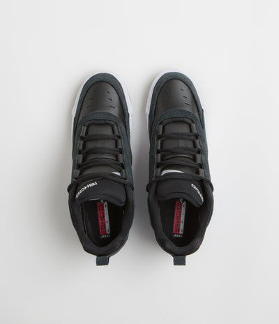 Nike SB Air Max Ishod Shoes in Black and White and Black - Black