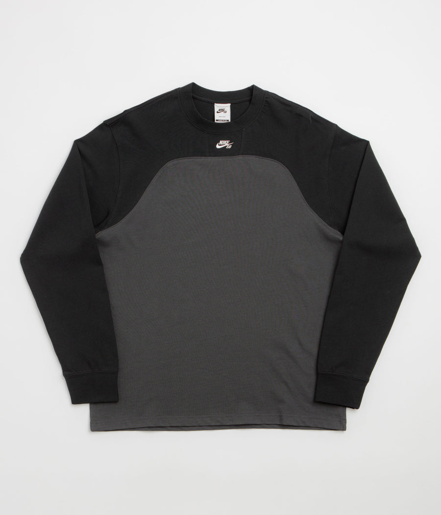 Nike SB Airmail Long Sleeve T-Shirt - Anthracite / Black / White