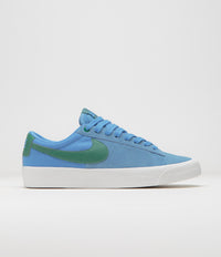 Nike SB Blazer Low Pro GT Shoes in University Blue and Bicoastal
