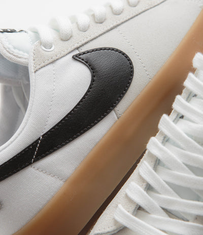 Nike SB Blazer Low Pro GT Shoes - White / Black - White - White