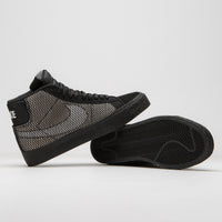 Nike SB Blazer Mid Premium Shoes - White / Black - White - Black thumbnail