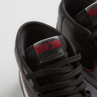 Nike SB Blazer Mid Pro GT Shoes - Black / Metallic Silver - University Red thumbnail