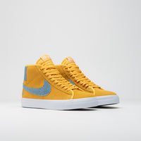 Nike SB Blazer Mid Pro GT Shoes - University Gold / Game Royal thumbnail