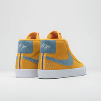 Nike SB Blazer Mid Pro GT Shoes - University Gold / Game Royal thumbnail