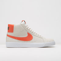 Nike SB Blazer Mid Shoes - Phantom / Cosmic Clay - White - Fir thumbnail