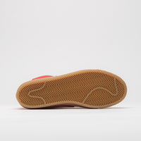 Nike SB Orange Label Blazer Mid Shoes - University Red / White - White thumbnail