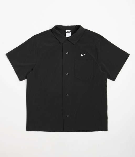 Nike SB Bowling Short Sleeve Shirt Black White Flatspot