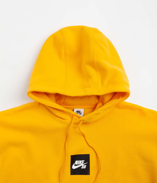 Nike SB Box Logo Hoodie University Gold Flatspot