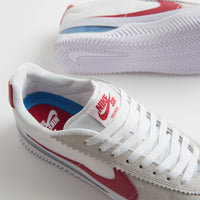 Nike SB BRSB Shoes in White and Varsity Red and Varsity Royal - White thumbnail