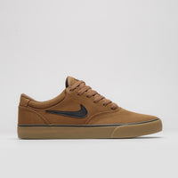 Nike SB Chron 2 Canvas Shoes in Ale Brown and Black and Ale Brown thumbnail