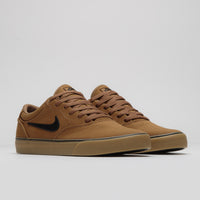 Nike SB Chron 2 Canvas Shoes in Ale Brown and Black and Ale Brown thumbnail
