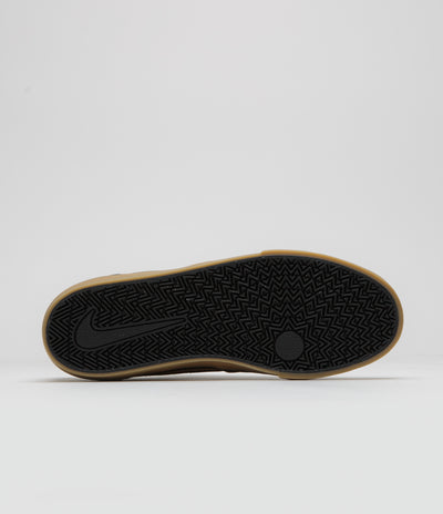 Nike SB Chron 2 Canvas Shoes in Ale Brown and Black and Ale Brown
