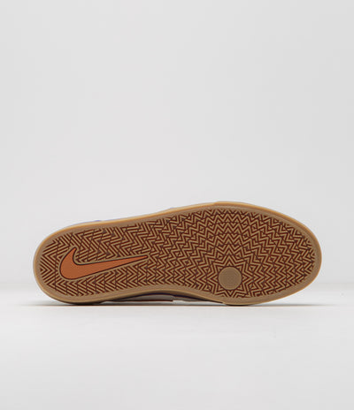 Nike SB Chron 2 Canvas Shoes - Summit White / Monarch - Summit White