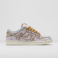 Nike SB City of Style Dunk Low Pro Premium Shoes - Football Grey / Coconut Milk - Khaki thumbnail