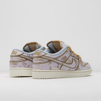 Nike SB City of Style Dunk Low Pro Premium Shoes - Football Grey / Coconut Milk - Khaki thumbnail