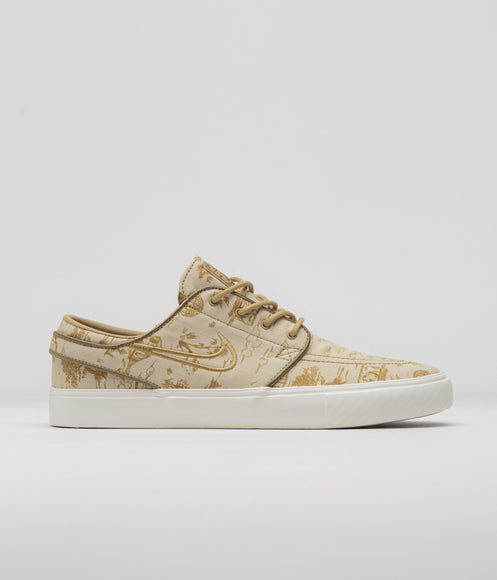 Nike SB City of Style Janoski OG+ Premium Shoes - Sesame / Gold - Bronzine - Sail