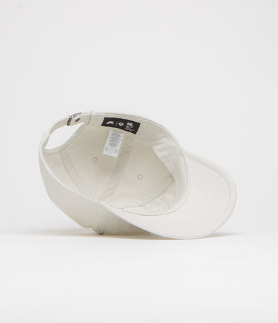 Nike SB Club Cap in Light Bone and White