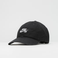 Nike SB Club Unstructured Cap in Black and White thumbnail