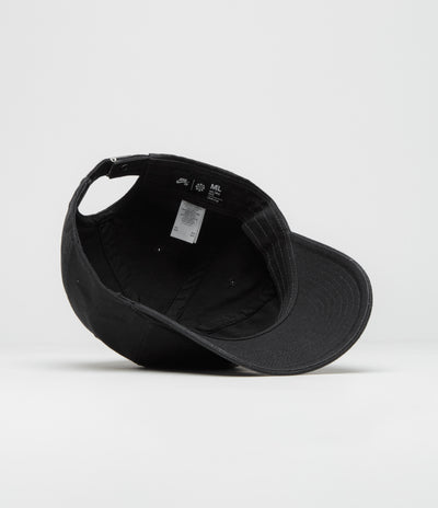 Nike SB Club Unstructured Cap in Black and White