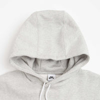 Nike SB Copyshop Swoosh Hoodie in Grey Heather thumbnail