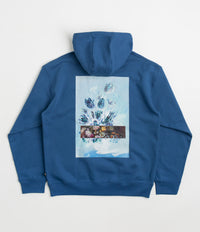Nike SB Distorted Graphic Hoodie in Industrial Blue