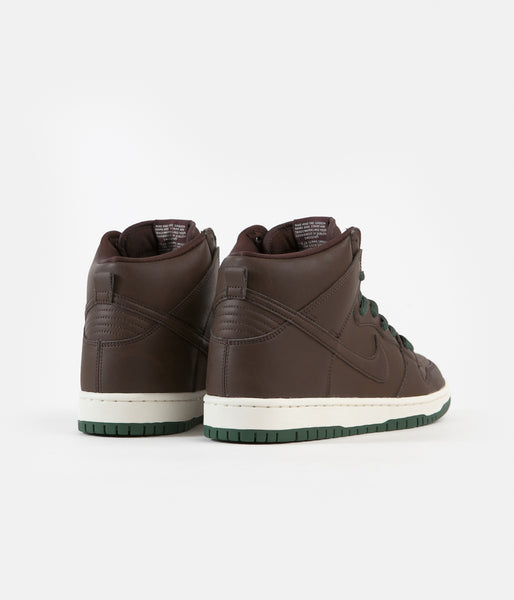 Nike SB Dunk High Pro 'Vegan' Shoes - Baroque Brown / Baroque Brown - | Flatspot