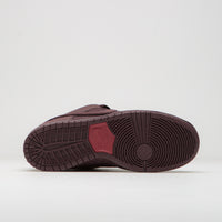 Nike SB Dunk Low Premium Shoes - Burgundy Crush / Dark Team Red - Earth thumbnail