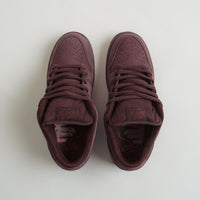 Nike SB Dunk Low Premium Shoes - Burgundy Crush / Dark Team Red - Earth thumbnail